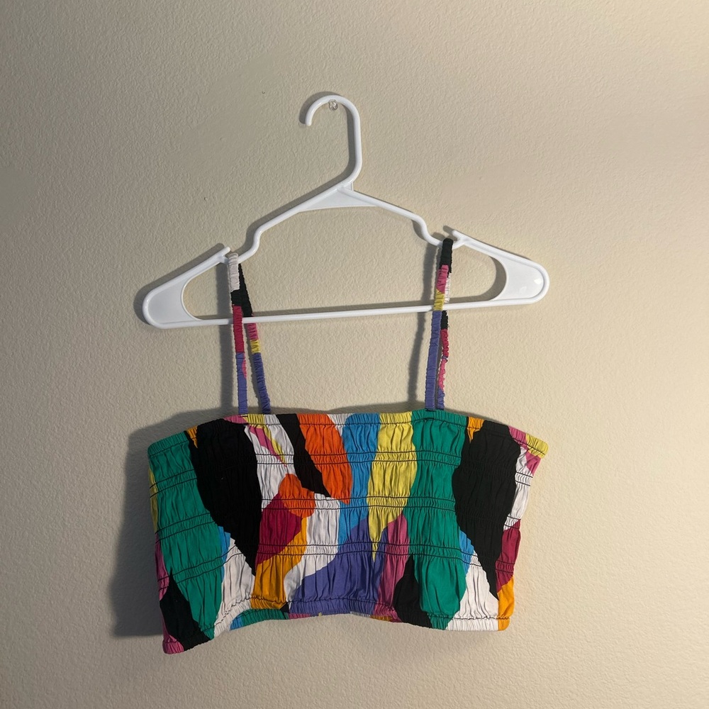 A new day cropped tank tube top